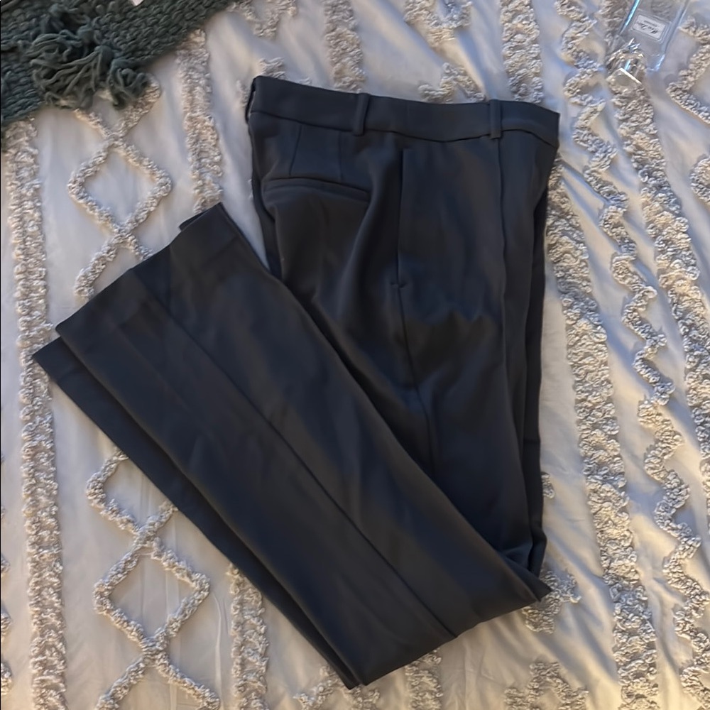 Express Dark Grey Boot Cut Pants